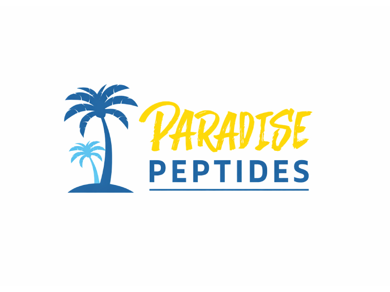 Paradise Peptides logo design by USDOT