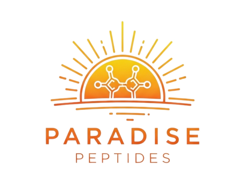 Paradise Peptides logo design by iffikhan