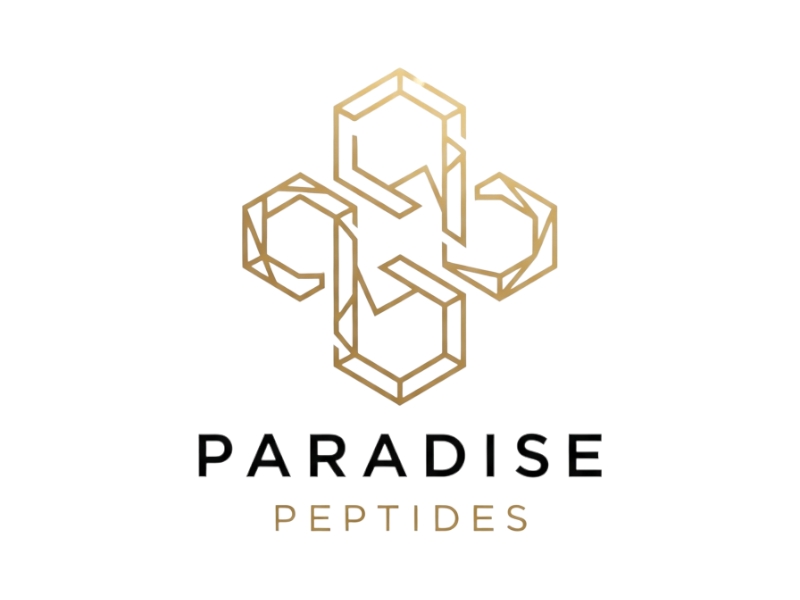 Paradise Peptides logo design by iffikhan