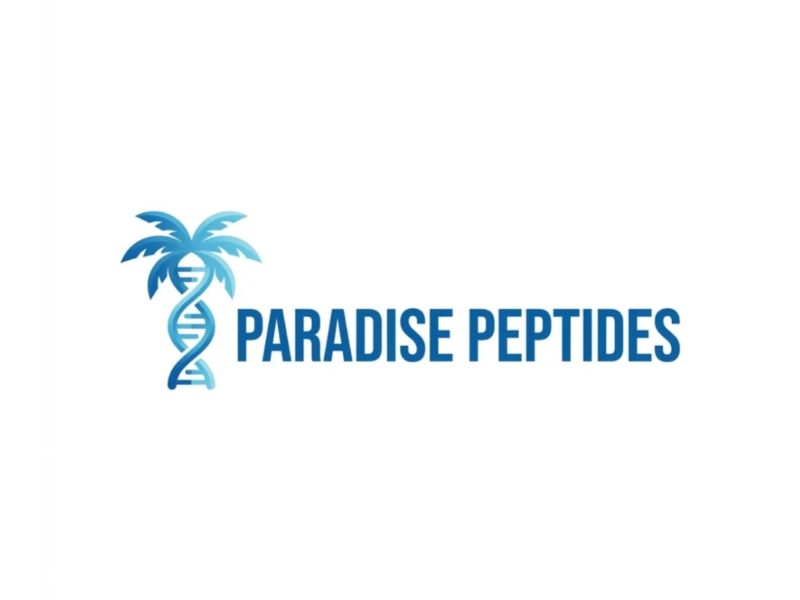 Paradise Peptides logo design by D_king