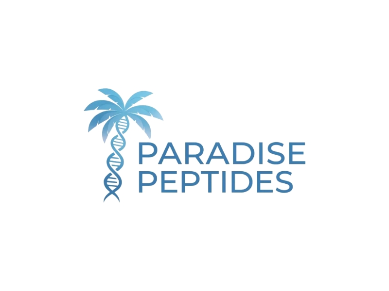 Paradise Peptides logo design by D_king
