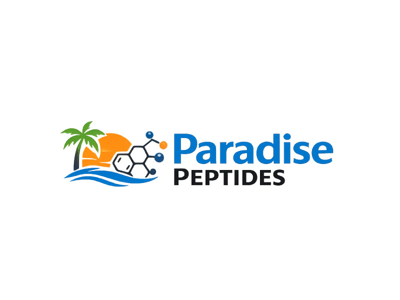 Paradise Peptides logo design by M Fariid