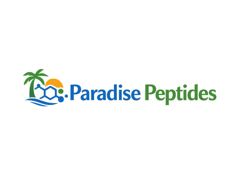 Paradise Peptides logo design by M Fariid