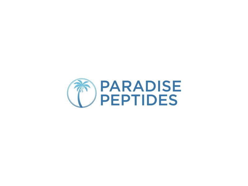 Paradise Peptides logo design by luckyprasetyo
