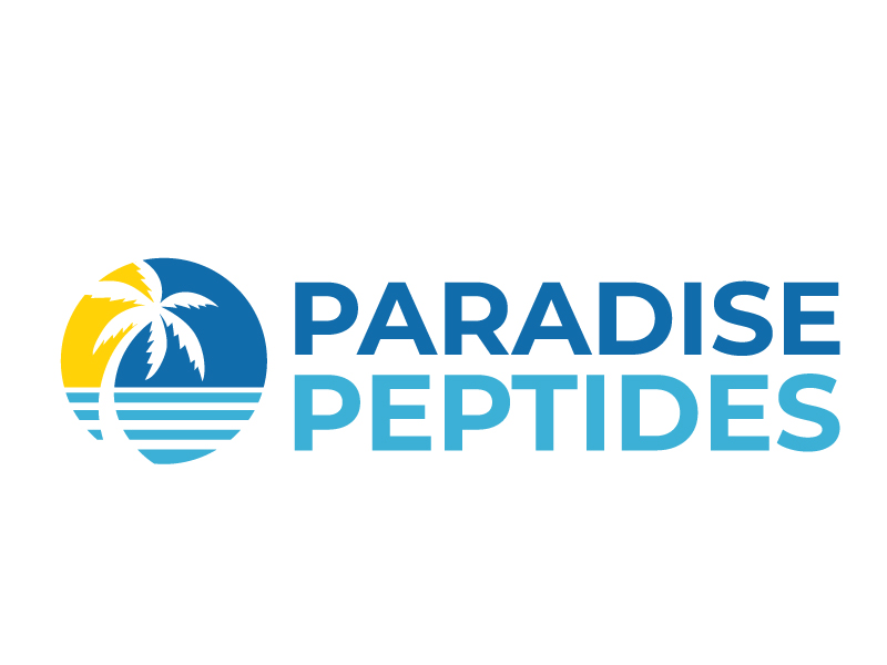 Paradise Peptides logo design by jaize