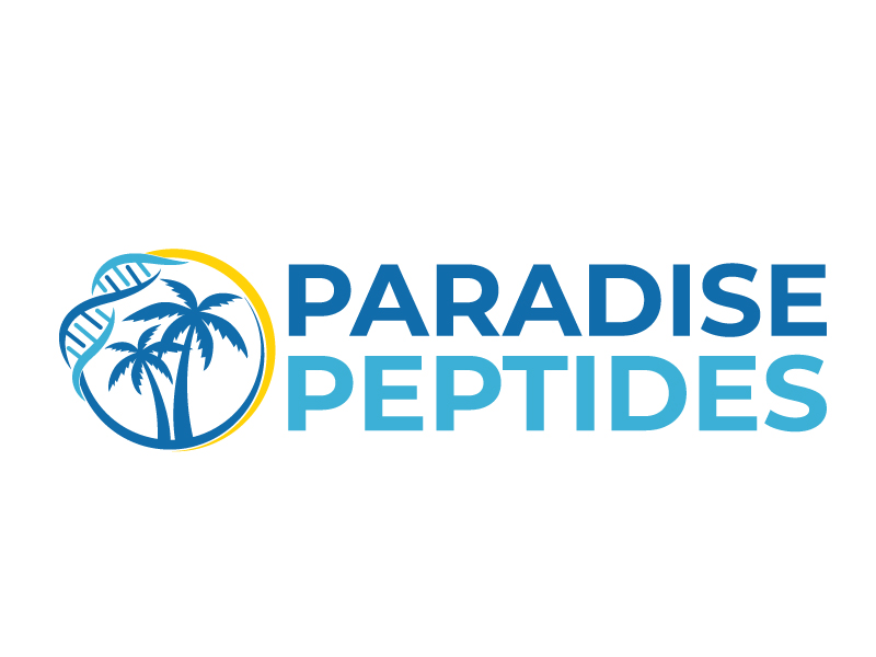 Paradise Peptides logo design by jaize