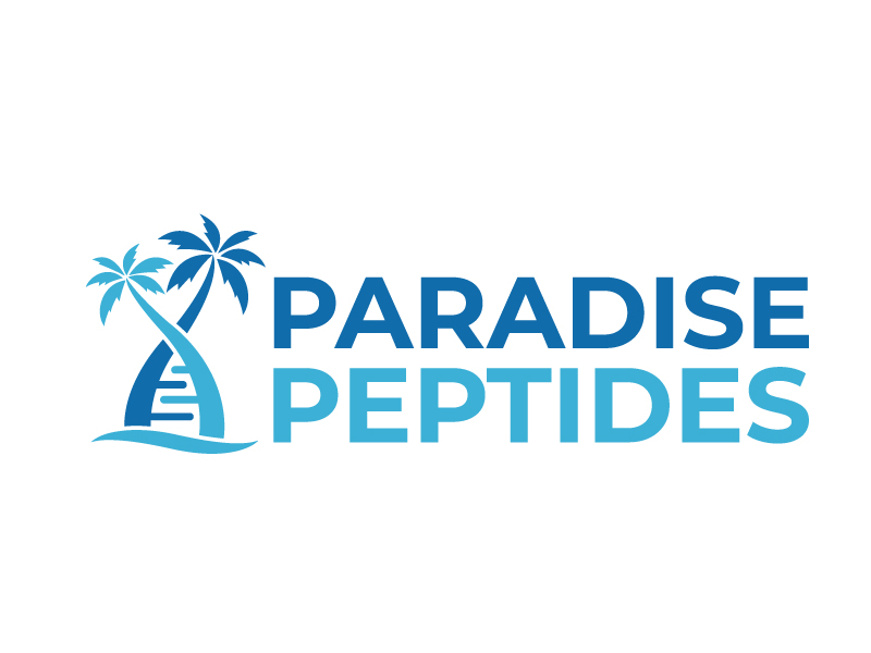 Paradise Peptides logo design by jaize