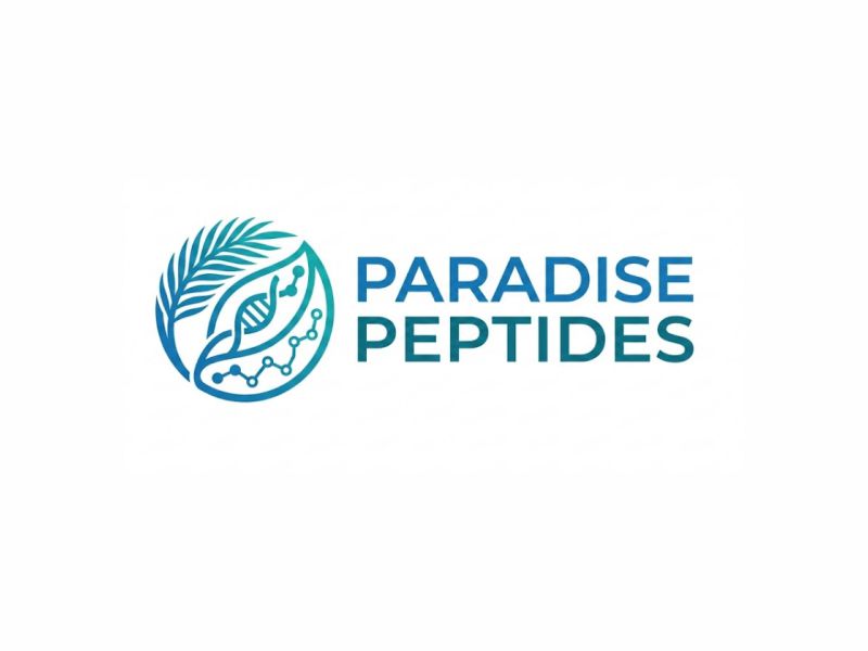 Paradise Peptides logo design by kanal