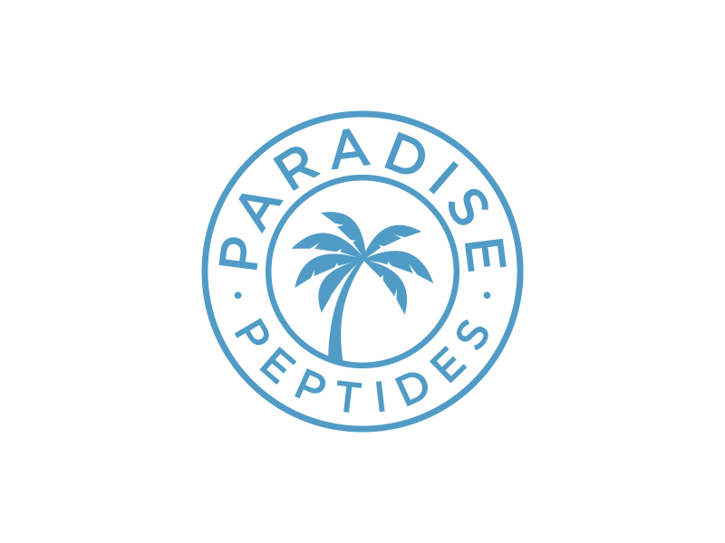 Paradise Peptides logo design by scania