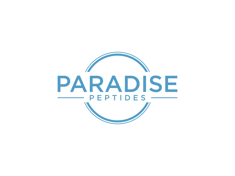 Paradise Peptides logo design by scania