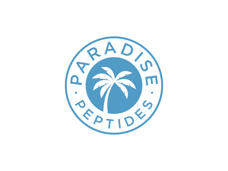 Paradise Peptides logo design by scania