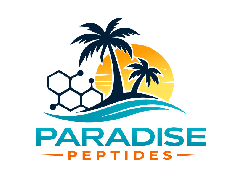 Paradise Peptides logo design by Phantomonic