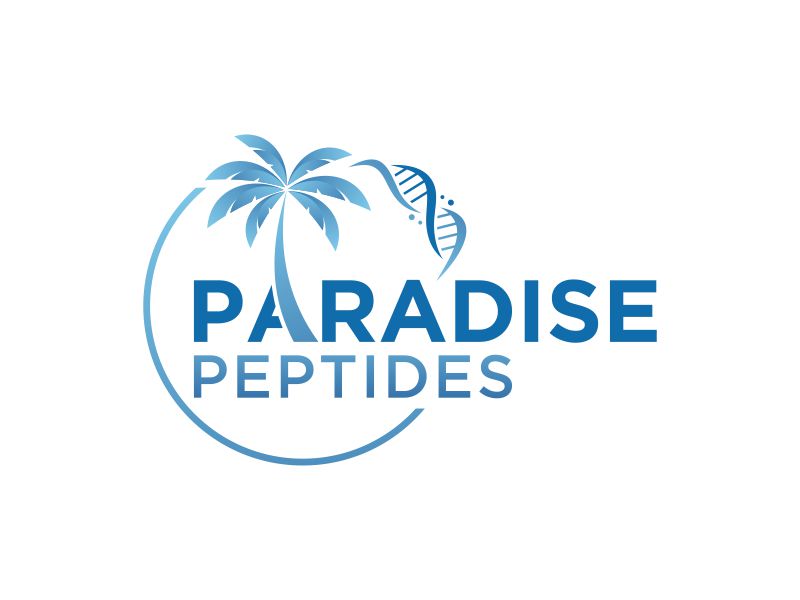 Paradise Peptides logo design by almaula