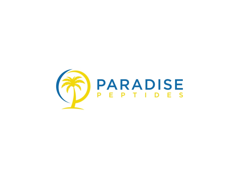 Paradise Peptides logo design by reworkwin
