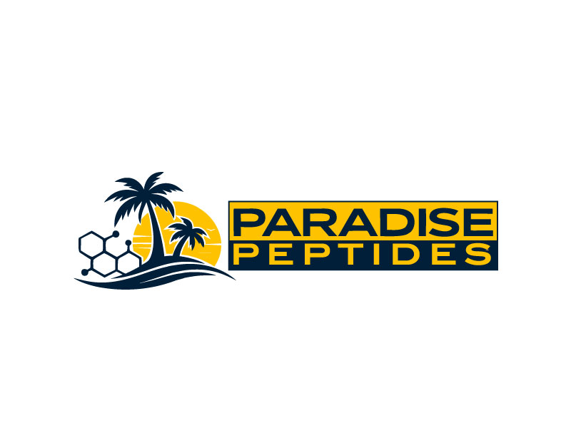 Paradise Peptides logo design by Phantomonic