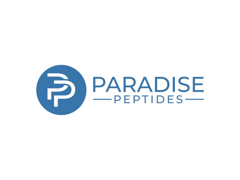 Paradise Peptides logo design by RIANW