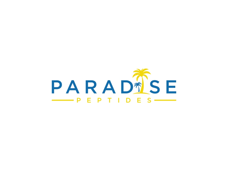 Paradise Peptides logo design by reworkwin
