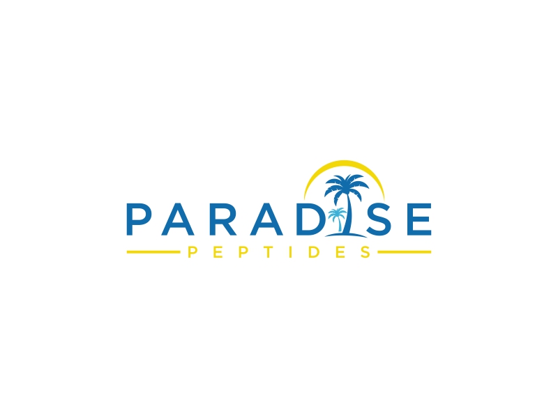 Paradise Peptides logo design by reworkwin