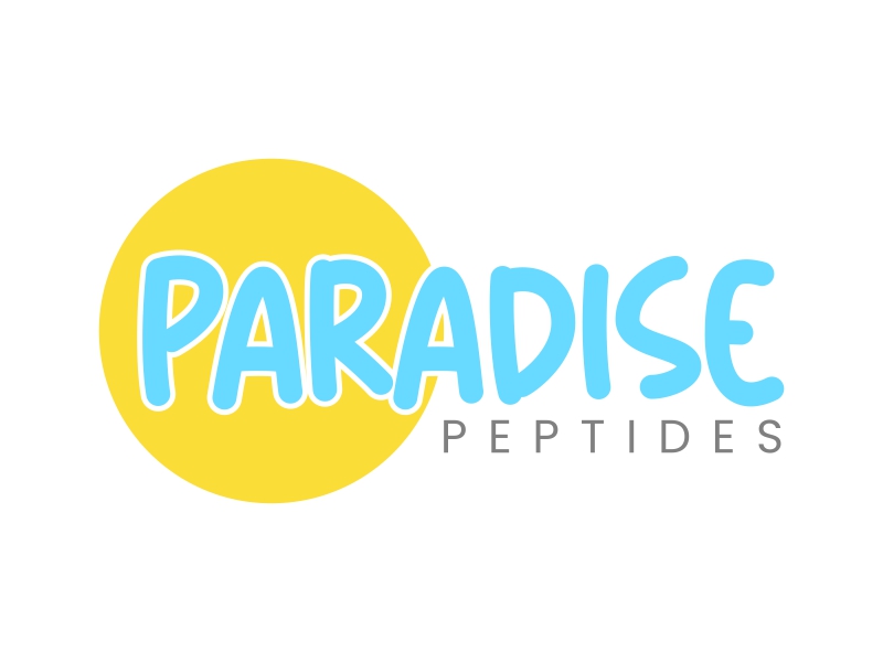 Paradise Peptides logo design by creator_studios