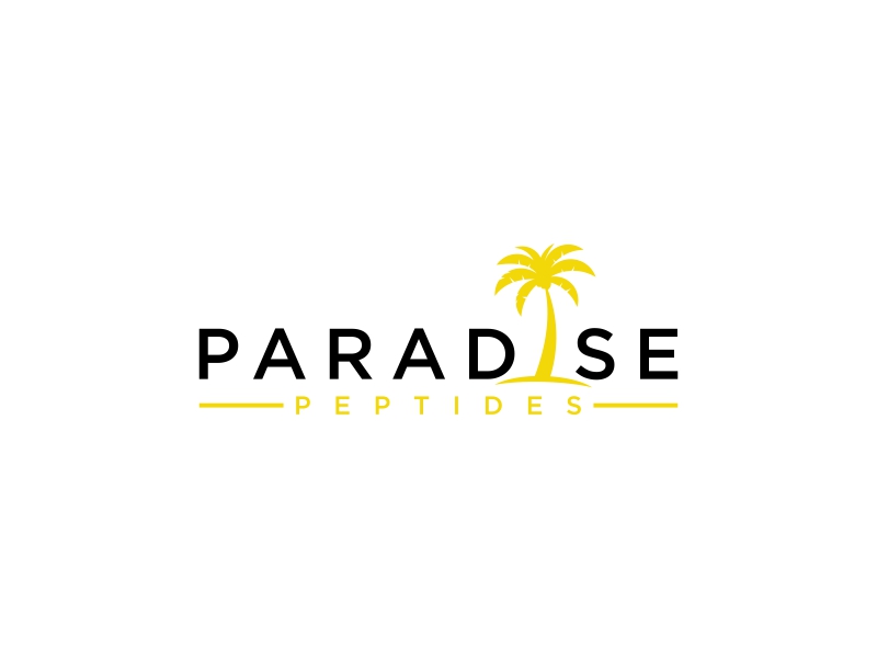 Paradise Peptides logo design by reworkwin