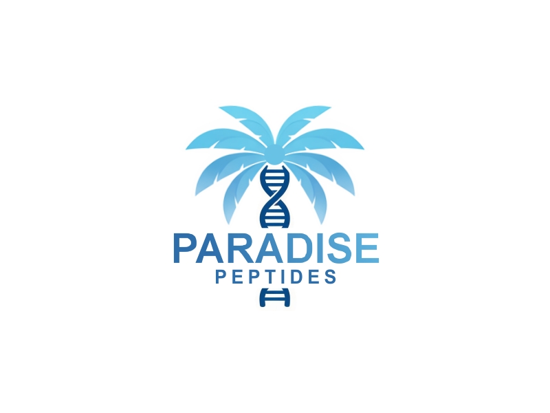 Paradise Peptides logo design by Yulioart