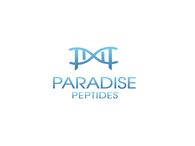 Paradise Peptides logo design by DADA007