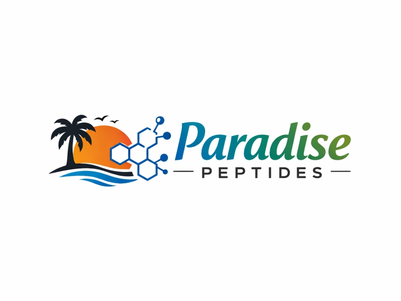 Paradise Peptides logo design by josephira