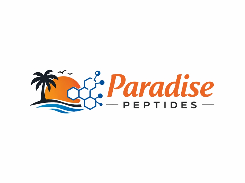 Paradise Peptides logo design by josephira