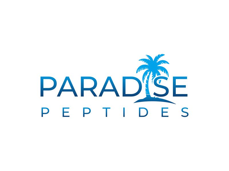 Paradise Peptides logo design by sodimejo