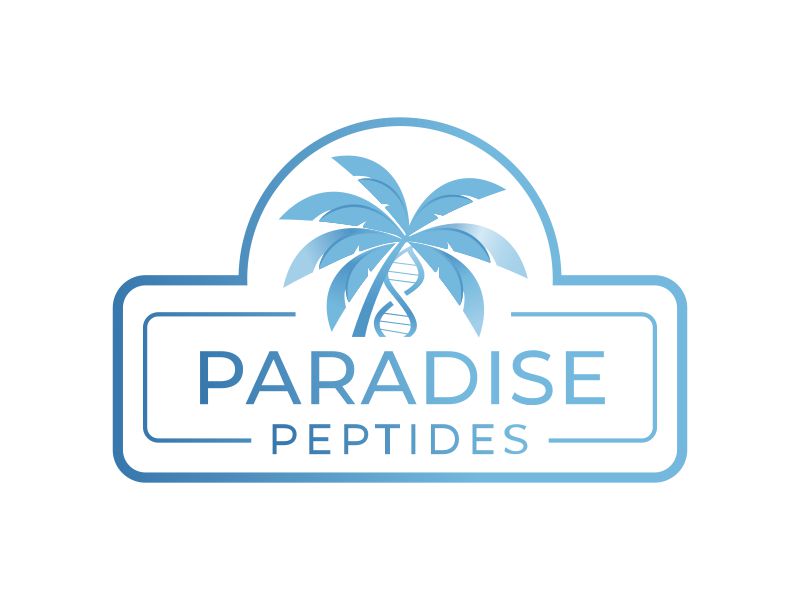 Paradise Peptides logo design by done