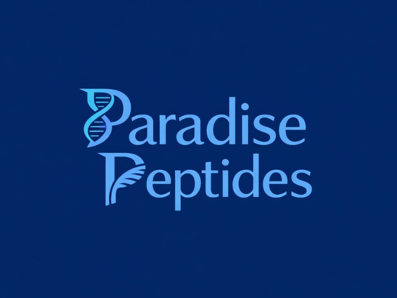 Paradise Peptides logo design by Bambang Bang