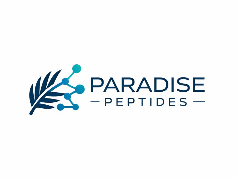 Paradise Peptides logo design by Bambang Bang