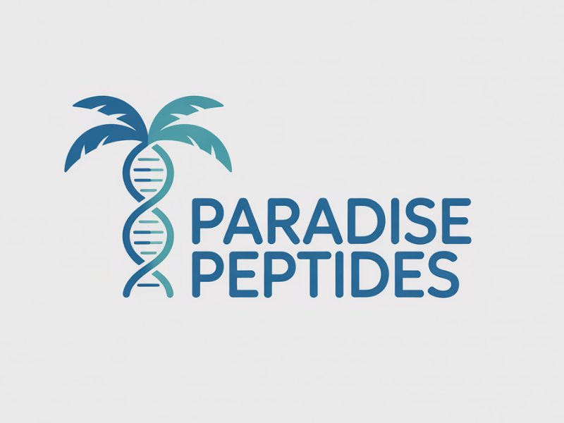 Paradise Peptides logo design by Bambang Bang