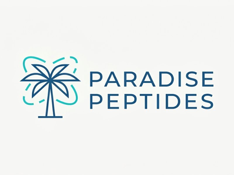 Paradise Peptides logo design by Bambang Bang