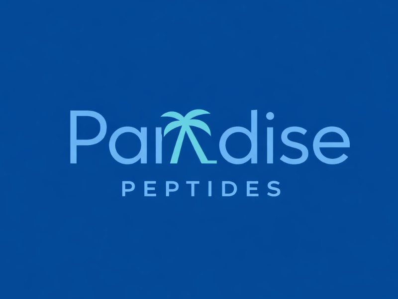 Paradise Peptides logo design by Lordede