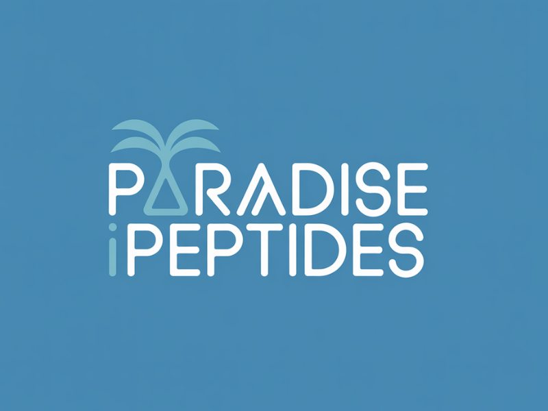 Paradise Peptides logo design by Lordede