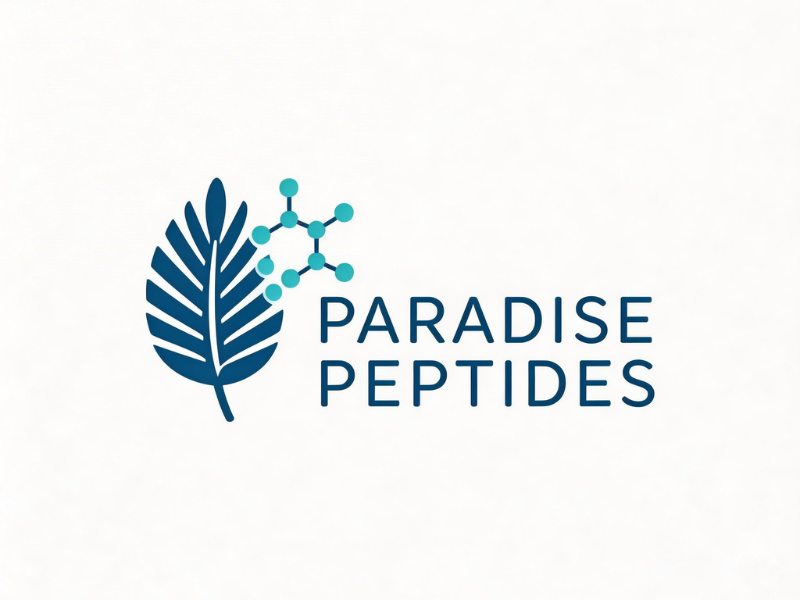 Paradise Peptides logo design by Hadisk