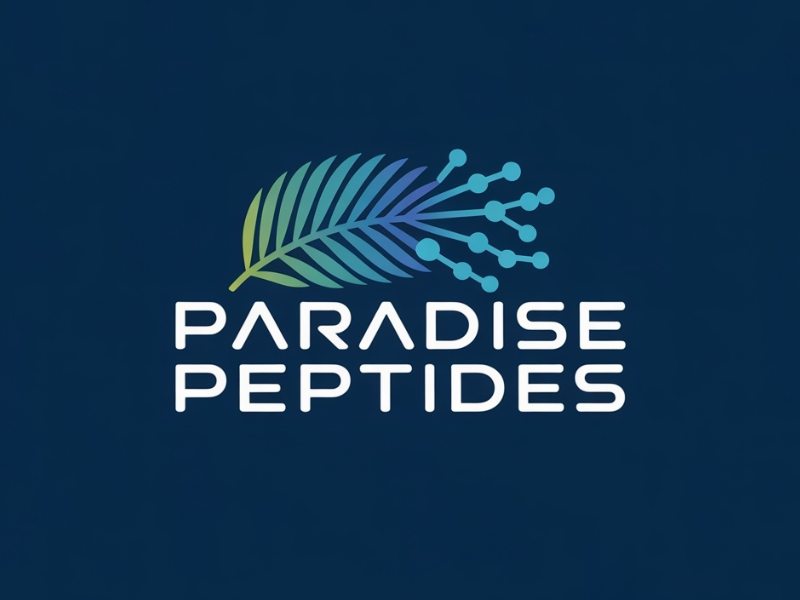 Paradise Peptides logo design by Hadisk
