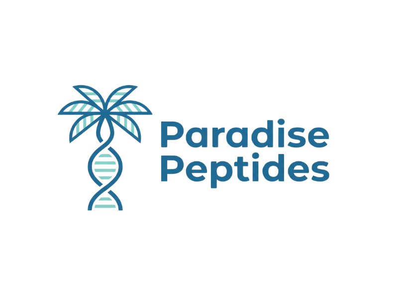 Paradise Peptides logo design by Hadisk