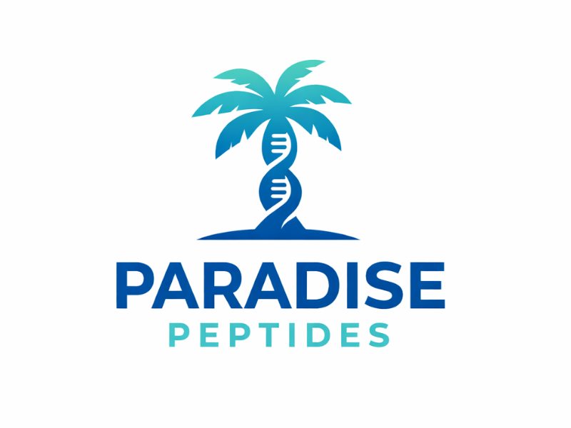 Paradise Peptides logo design by Hadisk