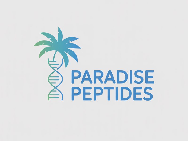Paradise Peptides logo design by Hadisk