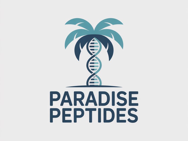 Paradise Peptides logo design by Hadisk