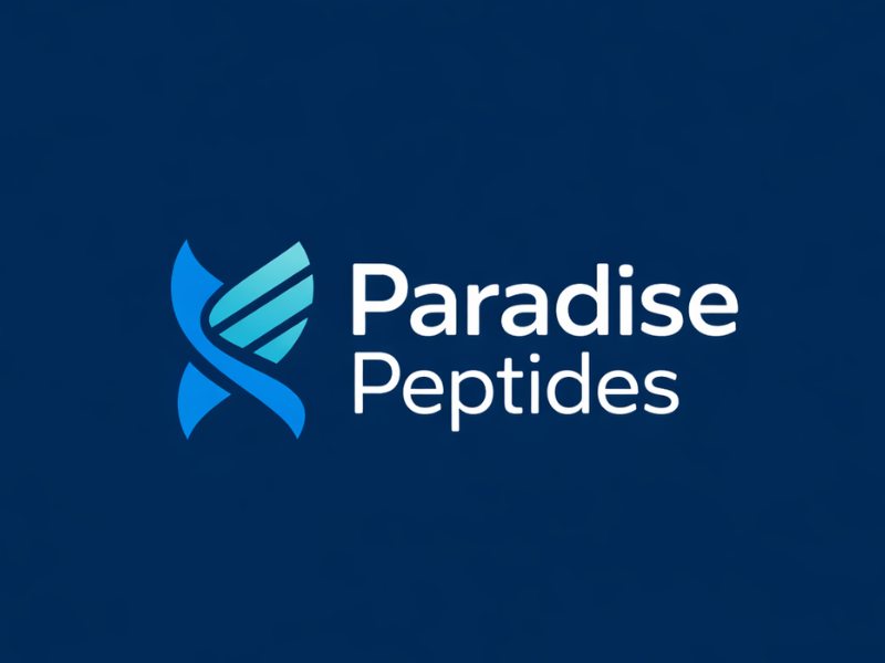 Paradise Peptides logo design by AndreBWid