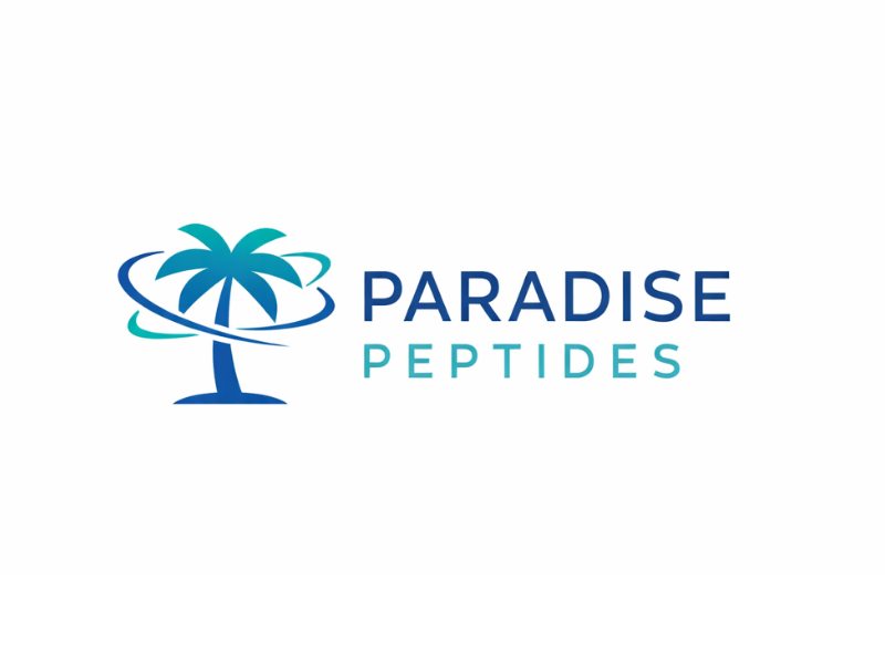 Paradise Peptides logo design by AndreBWid