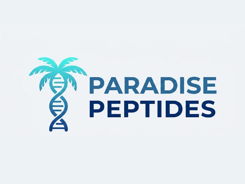 Paradise Peptides logo design by AndreBWid
