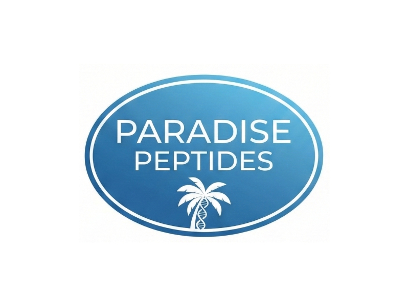 Paradise Peptides logo design by Bambang Bang