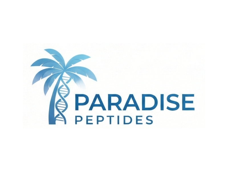 Paradise Peptides logo design by Bambang Bang