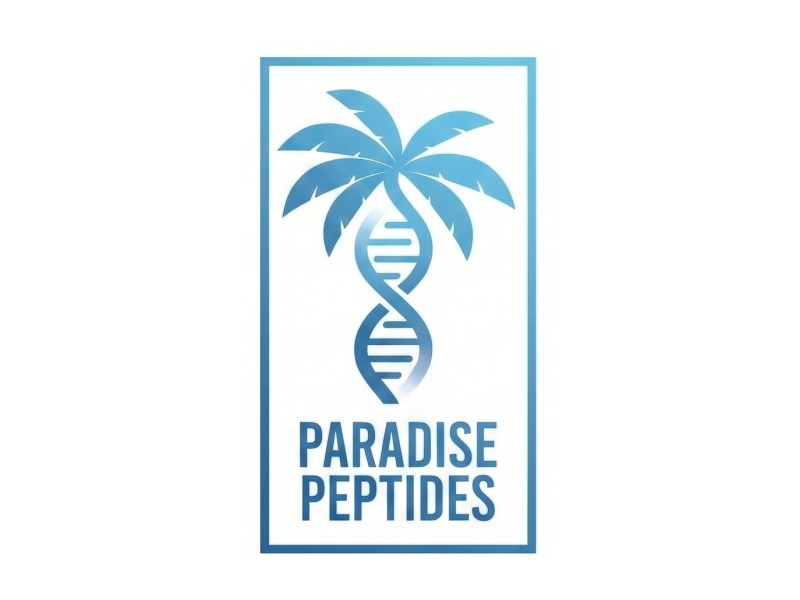 Paradise Peptides logo design by Bambang Bang