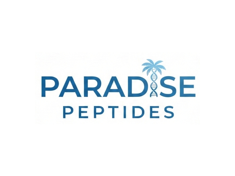 Paradise Peptides logo design by Bambang Bang