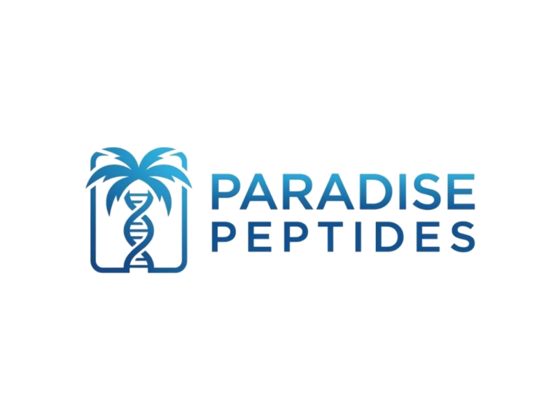 Paradise Peptides logo design by Charii